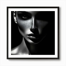 Portrait Of A Woman 12 Art Print