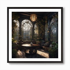 The tea garden is amazing Art Print