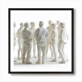 Group Of People 1 Art Print