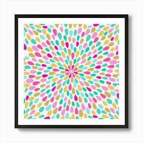 Flower Pattern Art Print