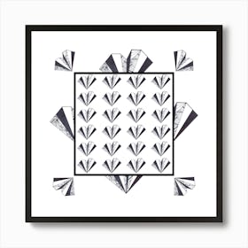 The Diamond Heart - Geometrical |New Release Art Print