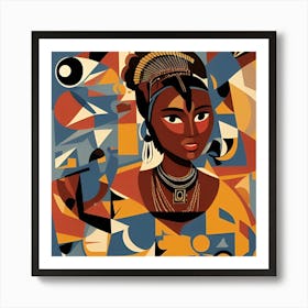 Tribal Harmony Art Print