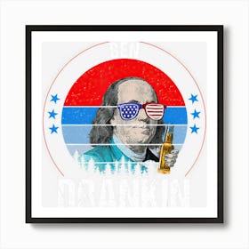 Hot Trend Ben Drankin Usa Independence 4th Of July Men Art Print