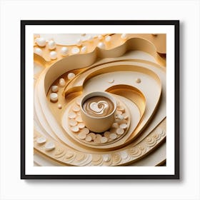 Coffee Cup 7 Art Print
