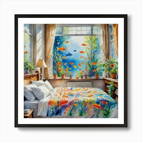 Fishes In The Sea 2 Art Print