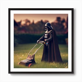 Darth Vader's Sunday Art Print