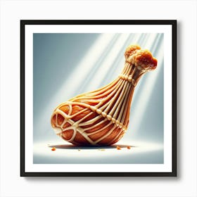 Roasted Chicken 2 Art Print