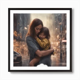 Mother And Child Art Print