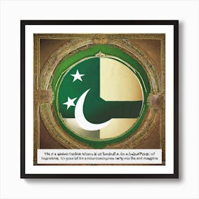 Pakistan Flag 1 Art Print