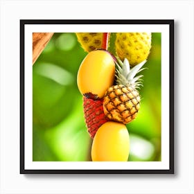 Tropical Fruit 1 Art Print