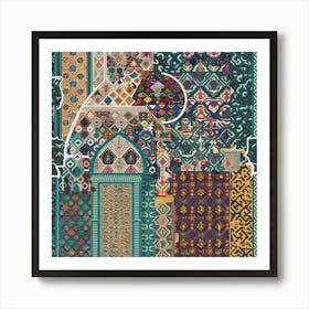 Islamic Art Art Print