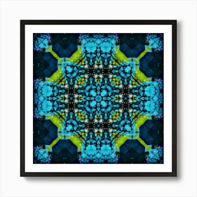 The Symbol Is The Blue And Yellow Pattern Of Ukraine 1 Art Print