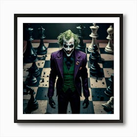 Joker Chess Art Print