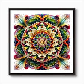 Mandala 104 Art Print