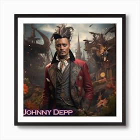 Johnny Depp 3 Art Print