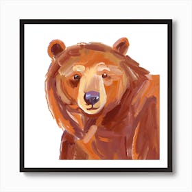 Brown Bear 03 Art Print