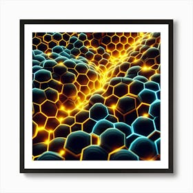 Cellular Structure Art Print