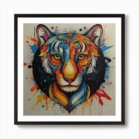 Tiger 7 Art Print