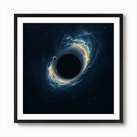 Black Hole 1 Art Print