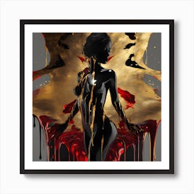 I Am The Woman Art Print