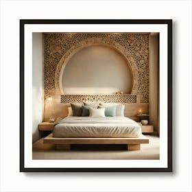 Islamic Bedroom 5 Art Print