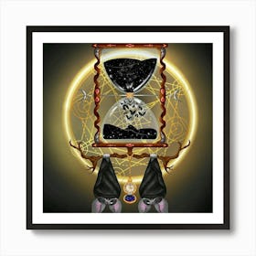 Hourglass Art Print