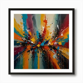 Abstract Painting 55 Poster