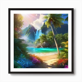 Tropical Paradise 14 Art Print