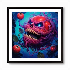 Tomato Monster Art Print