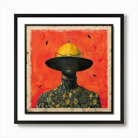 Man In A Hat Art Print