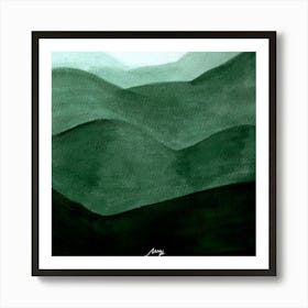 Jungle Wave 2 Art Print