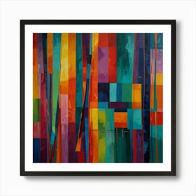 Abstract Painting 338 Art Print