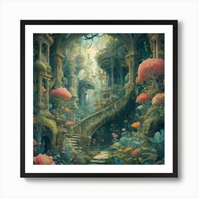 Fairy Garden 3 Art Print