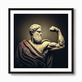 Ancient strength Art Print