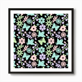 Floral Pattern Art Print