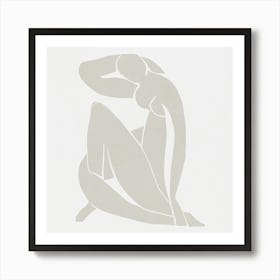 Gray Woman - Matisse Art Print