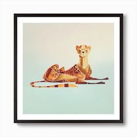 Laying Cheetah Art Print