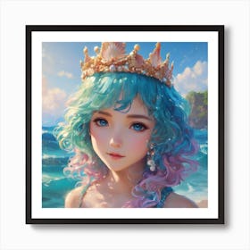 Mermaid 4 Art Print