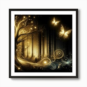 Fairy Forest 5 Art Print