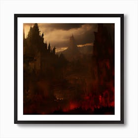 Hell City Art Print