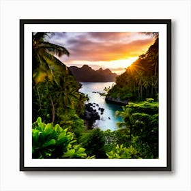 Travel Relaxation Adventure Beach Exploration Leisure Tropical Getaway Scenic Sightseeing (6) Art Print