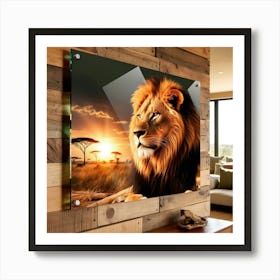 Default Vibrant Colored Wildlife Photography On Acrylic Glass 2 Art Print