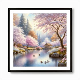 Springtime Serenity03 Art Print