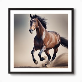 Horse Galloping 5 Art Print