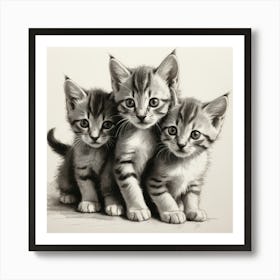 Cuteness Overload Kittens Art Print