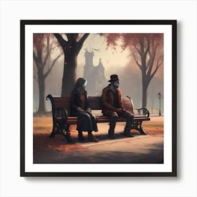 Ghosts And Goblins Art Print