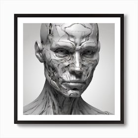 Robot Head 56 Poster