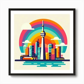 Cn Tower 4 Art Print