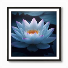 Lotus Flower Art Print