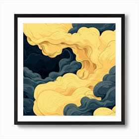 Clouds In The Sky Art Print